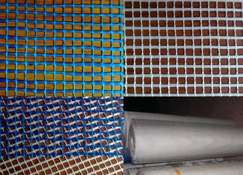 Grillage imperméable de fibre de verre renforçant l'émulsion de matériaux de construction de maille enduite